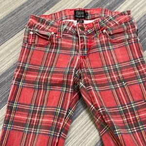 Tripp nyc size 25 plaid pants